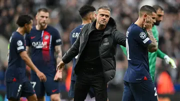 Luis Enrique, PSG, Newcastle United, UEFA Champions League