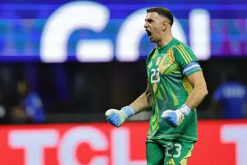 Emiliano Martinez kept a clean sheet as Argentina beat Canada in the Copa America.