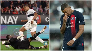 Kylian Mbappe, PSG, Rennes, Ligue 1, goalkeeper, miss of the season, chance, open net