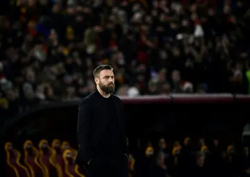 Daniele De Rossi made his debut as Roma coach on Saturday