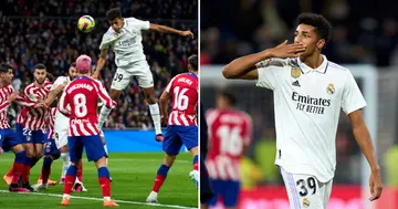 Real Madrid, Golden Boy, Alvaro Rodriguez, Grabs Headlines, Crucial Goal, Atletico Madrid, La Liga, Sport, World, Soccer, Football