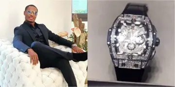 Former Man United star Ighalo gets expensive hublot wristwatch from his agent as birthday gift