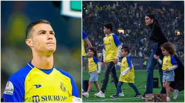 Cristiano Ronaldo, Al-Nassr, Al-Awwal Park, Abha, Georgina Rodriguez, Mateo, Cristiano Jr, Eva