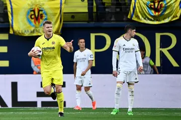 Alexander Sorloth hit four goals as Villarreal drew 4-4 against champions Real Madrid on Saturday in La Liga