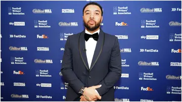 Former Watford player Troy Deeney during a Football Writers' Association dinner at the Landmark Hotel. Photo by Zac Goodwin.