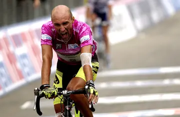 Stefano Garzelli during Giro d'Italia 2003