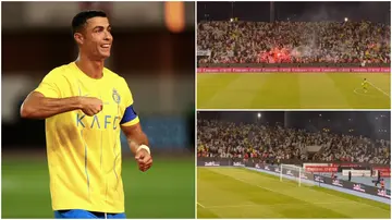 Cristiano Ronaldo, Zamalek, fans, King Fahd Stadium, Saudi Arabia, Al-Nassr, equalizer