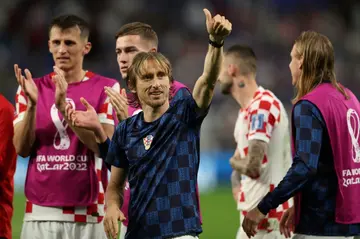 Luka Modric was the player of the tournament at the 2018 World Cup in Russia