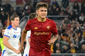 Paulo Dybala limped out of Roma's 2-1 win against Lecce on Sunday