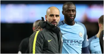 Yaya Toure, Pep Guardiola, Manchester City, Agent