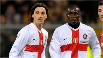 Zlatan Ibrahimovic, Mario Balotelli, Inter Milan.