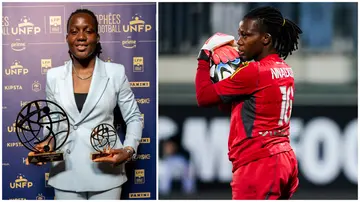 Super Falcons and Paris FC star, Chiamaka Nnadozie, has won the UNFP award as the best goalkeeper in the French women's league.