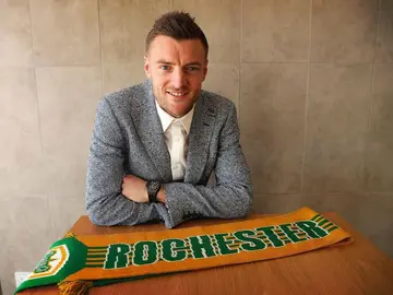 Leicester City star Vardy becomes co-owner of football club in America Rochester Rhinos