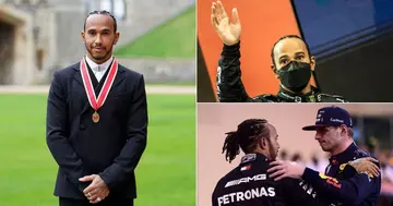 Lewis Hamilton, FIA, President Mohammed Ben Sulayem, F1