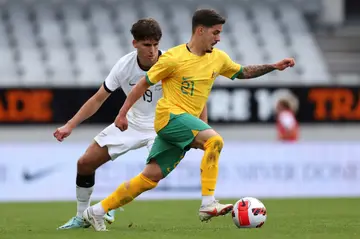 Marco Tilio (right) has joined Celtic from Melbourne City