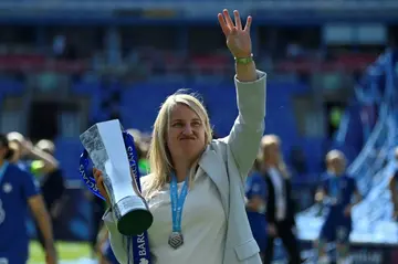 Emma Hayes will hope to leave Chelsea at the end of the season as a Champions League winner