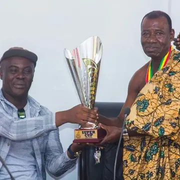 Aduana Stars' players, owner