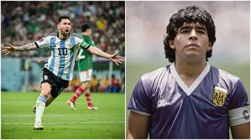 Lionel Messi, Diego Maradona, World Cup