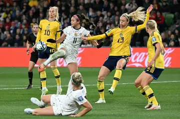 The USA's Women's World Cup round of 16 match against Sweden went into extra time