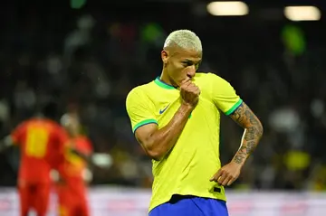 Richarlison scored two goals as Brazil outclassed Ghana in a pre-World Cup friendly in Le Havre