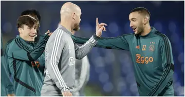 Hakim Ziyech, Erik ten Hag, Manchester United, Ajax, Chelsea