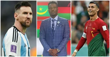 Asamoah Gyan, Lionel Messi, Ronaldo, PSG, Al Nassr