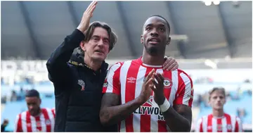 Thomas Frank, Ivan Toney, Brentford, FA, England