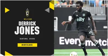 Derrick Jones, Columbus Crew, Ghana, USA