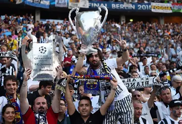 Juventus' Champions League trophies
