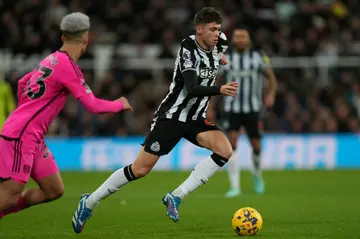 Teenager Lewis Miley scored the first of Newcastle's goals in a 3-0 win over Fulham at St James' Park