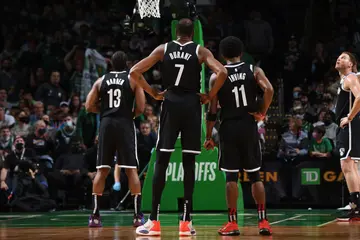 Kevin Durant, James Harden, Kyrie Irving, NBA, Brooklyn Nets