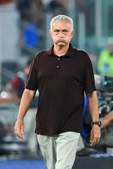Jose Mourinho leads Roma into the Europa League, a trophy he won with Manchester United in 2017