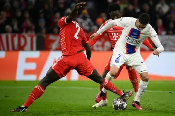 Bayern Munich defender Dayot Upamecano and the rest of the team's defence have only conceded two goals in eight Champions League games this season