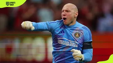 Goalkeeper Brad Guzan of Atlanta United