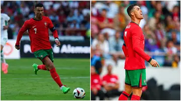 Cristiano Ronaldo, Free kick, Portugal, Ireland, Euro 2024