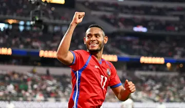 Panama's forward Ismael Diaz scored a second-half hat-trick in the 4-0 win over Qatar in their CONCACAF Gold Cup quarter-final game