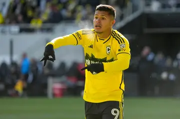 Columbus striker Cucho Hernandez's goal helped the MLS champions advance to the CONCACAF Champions Cup quarter-finals on Tuesday