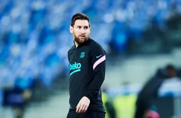 Lionel Messi's heartwarming moment with Real Betis player's son is going viral again
