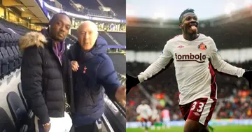 Asamoah Gyan during his days at Sunderland. SOURCE: Twitter/ @SunderlandAFC Instagram/ asamoah_gyan3