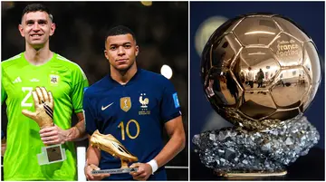 Kylian Mbappe, Emiliano Martinez, Argentina, France, Ballon d'Or