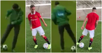 Antony, Cristiano Ronaldo, Manchester United, 360, spin