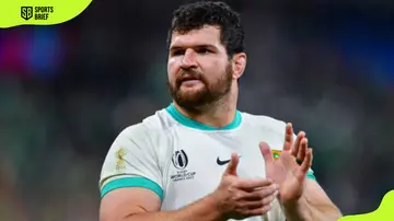 Marco Van Staden during the Rugby World Cup France 2023
