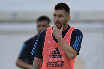 Lionel Messi is doubtful for Argentina's World Cup qualifier against Paraguay on Thursday