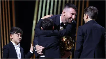 Lionel Messi, Thiago, Mateo, Ciro, Ballon d'Or.