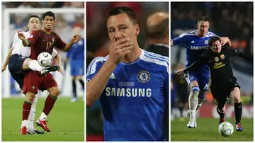 John Terry, Lionel Messi, Cristiano Ronaldo