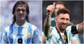 Gabriel Batistuta, Lionel Messi, Argentina, captain, Jesus Christ