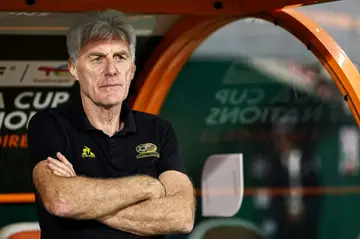 Hugo Broos has built his South Africa team around the Mamelodi Sundowns side that dominates club football in the country