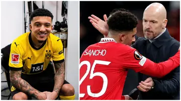 Erik ten Hag, Jadon Sancho, Manchester United, Dormund, Germany, England