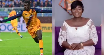 Ghanaian AS Roma teenager, Afena-Gyan's Mom congratulates him for goal of 2021 award