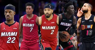 Miami Heat's basketball players